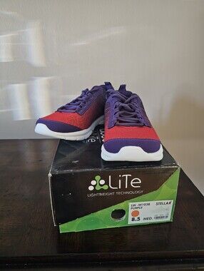 Women's Stellar Athletic Sneakers - Purple & Red
